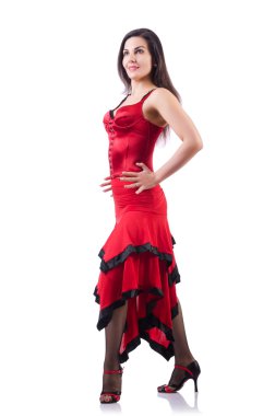 kadın dansçı İspanyol dansları