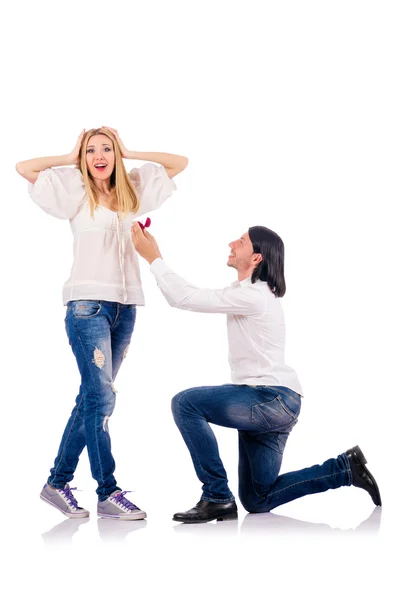 Pair of man and woman — Stock Photo, Image