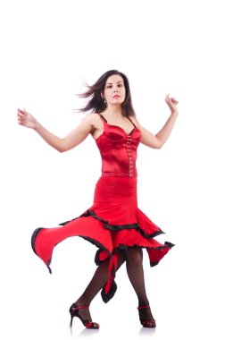 kadın dansçı İspanyol dansları