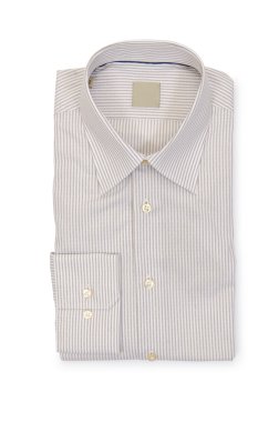 Beyaz gömlekli hoş bir erkek.