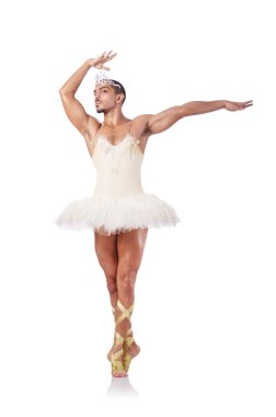 komik kavramı içinde kas bale sanatçısı