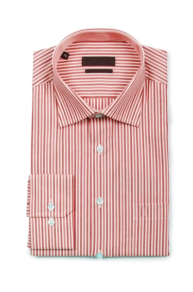 Bonita camisa masculina aislada en el blanco — Foto de Stock