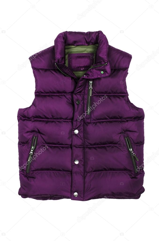 Vest isolated on the white background