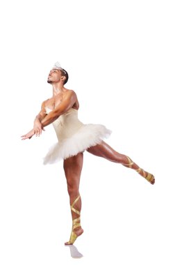 komik kavramı içinde kas bale sanatçısı