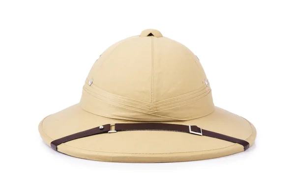 Safari-Hut isoliert auf dem weißen — Stockfoto