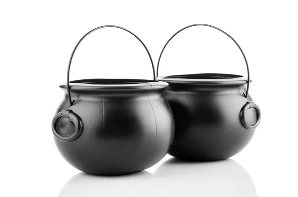 Empty pot isolated on the white — Stock Photo, Image