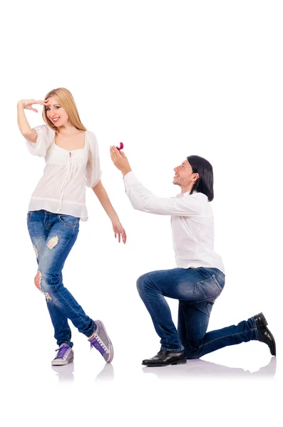 Pareja de hombre y mujer — Foto de Stock