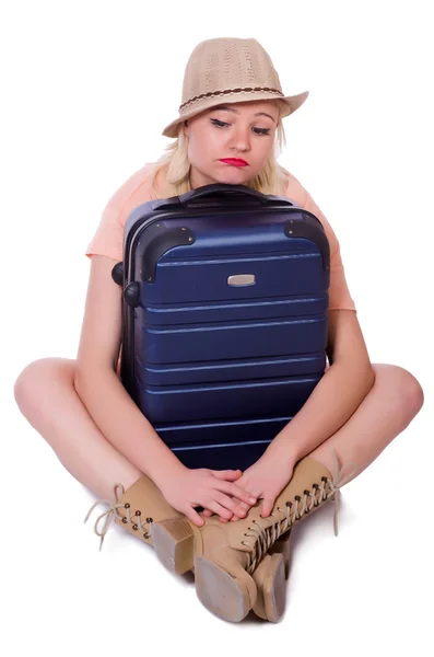 Mujer preparándose para las vacaciones de verano —  Fotos de Stock