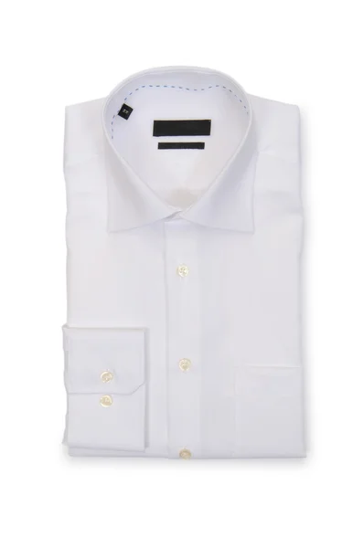 Fin mannlig skjorte isolert på den hvite – stockfoto