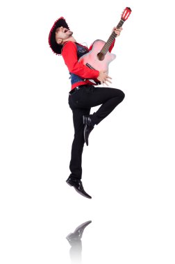 Gitarist beyazı izole etti