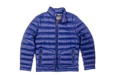 üzerinde beyaz izole erkek ceket