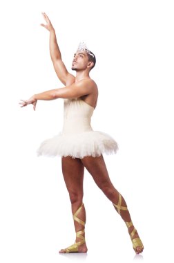 komik kavramı içinde kas bale sanatçısı