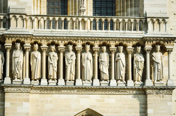 Elements of Notre dame cathedral — Stock Photo, Image