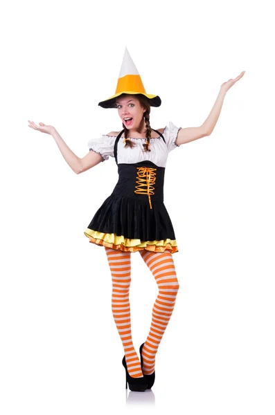 Junge Frau in Tracht — Stockfoto