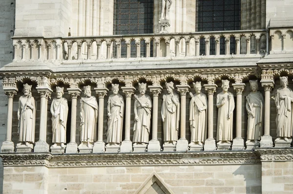 Elements of Notre dame cathedral — Stock Photo, Image