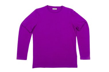 Erkek süveteri beyazın üzerinde izole edilmiş.