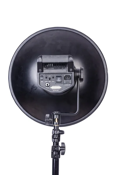 Studio light stand isolated on the white — Stock Photo, Image