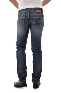 Beyaz arka plan üzerinde izole pantolon