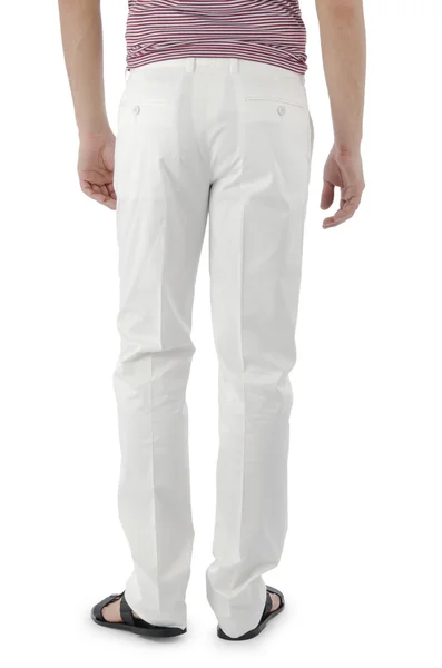 Pantalon isolé sur fond blanc — Photo