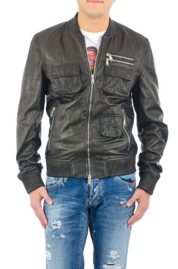 Beyaz modelli moda konsepti