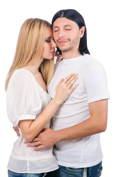 Verliefd paar man en vrouw — Stockfoto