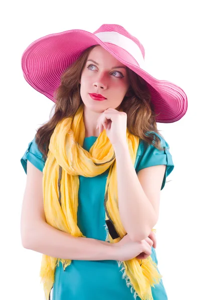 Young woman in summer concept — Stock Photo, Image