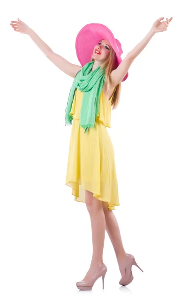 Young woman in summer clothing — Stock Photo, Image