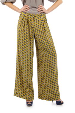 Beyaz arka plan üzerinde izole pantolon