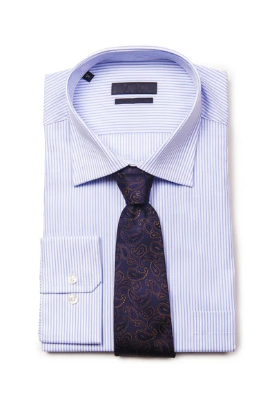 Camisa masculina agradável isolado no branco Imagem De Stock