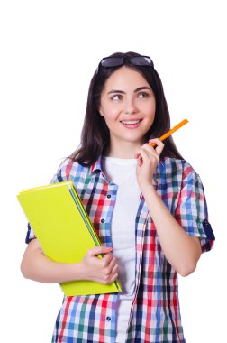 Üniversite sınavlarına hazırlanan öğrenci