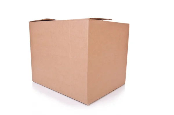 Carton boxes isolated on the white background — Stock Photo, Image