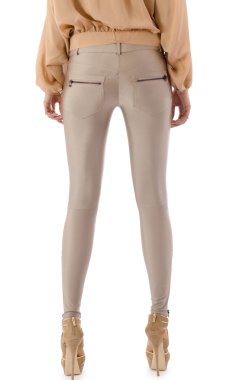 Beyaz arka plan üzerinde izole pantolon