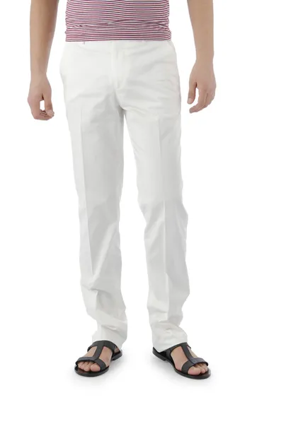 Kalhoty izolovaných na bílém pozadí — Stock fotografie