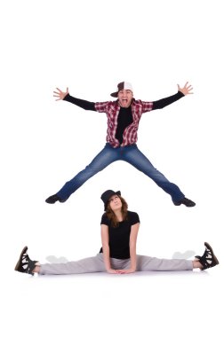 modern dansları dans dansçı çifti