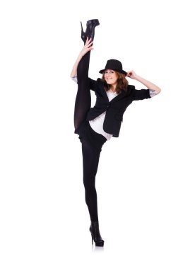 kadın dansçı modern dansları