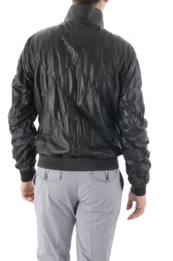 Beyaz modelli moda konsepti