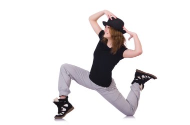 kadın dansçı modern dansları
