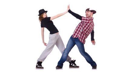 modern dansları dans dansçı çifti