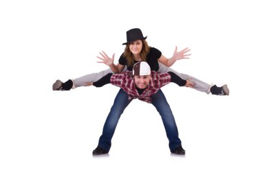 modern dansları dans dansçı çifti