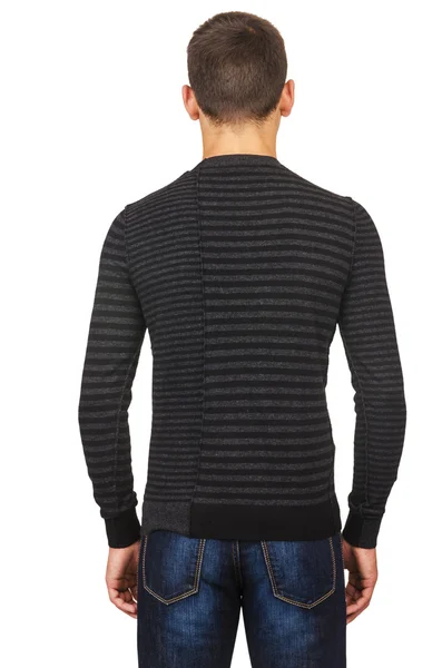 Male sweater isolated on the white — Stock Photo, Image