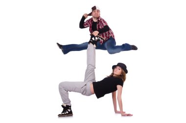 modern dansları dans dansçı çifti