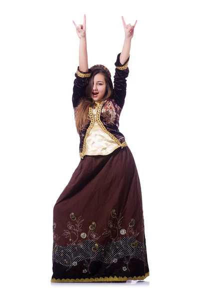 Panienka, taniec tradycyjny taniec azerski — Zdjęcie stockowe