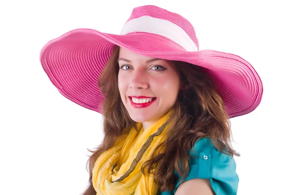 Girl preparing for summer vacation — Stock Photo, Image