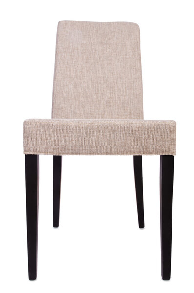 Dining room chair isolated on white