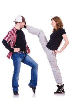 modern dansları dans dansçı çifti
