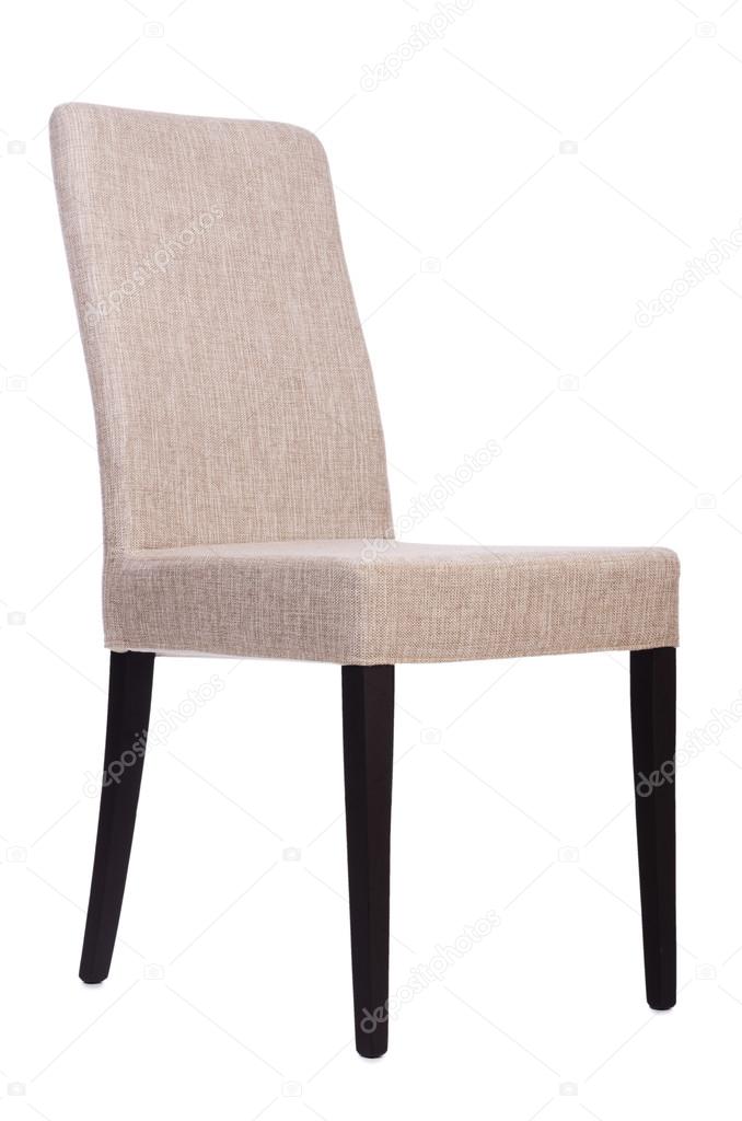 Dining room chair isolated on white