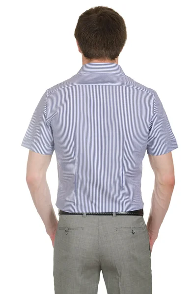 Male model with shirt — Stock Photo, Image