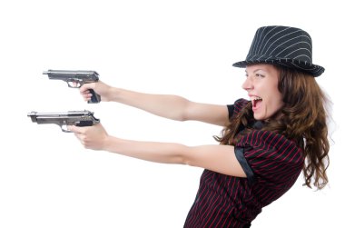 genç kadın gangster