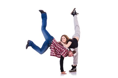 modern dansları dans dansçı çifti