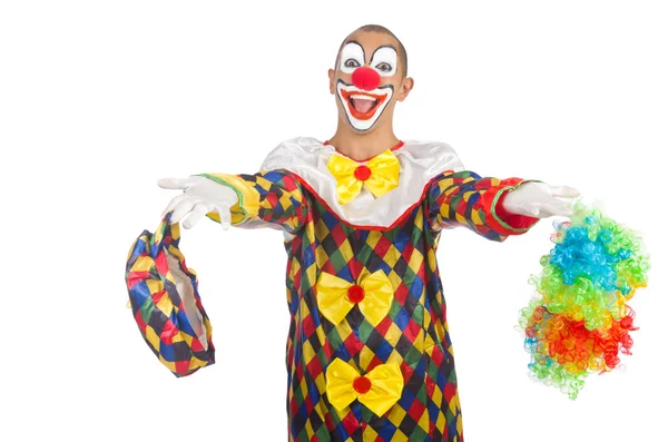 Lustiger Clown — Stockfoto